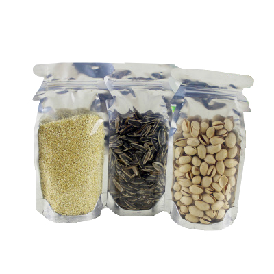 2020 Foray Hot Sale New Design Dry Food Packaging Ziplock Bag With Window