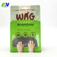 Custom packaging bag small dry dog food snack packaging with window