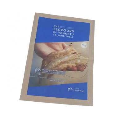 Customized Heat Sealed Food Grade Plastic Bag Pe Standing Packaged Dry Seafood Bag