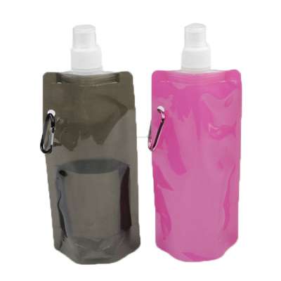 Cheap price reusable custom design foldable water sachet bottle Stand up Pouch