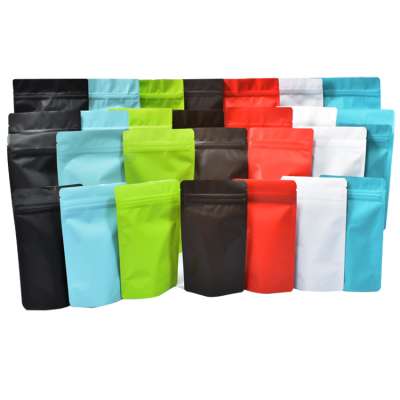 4x6 Dispensary Assorted Black Matte Child Resistant Small Gummies Mylar Bags